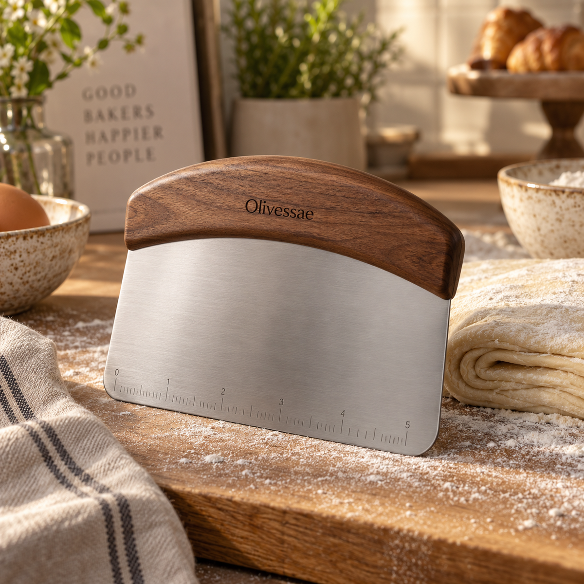 Olivessae™ Hearth Bench Scraper