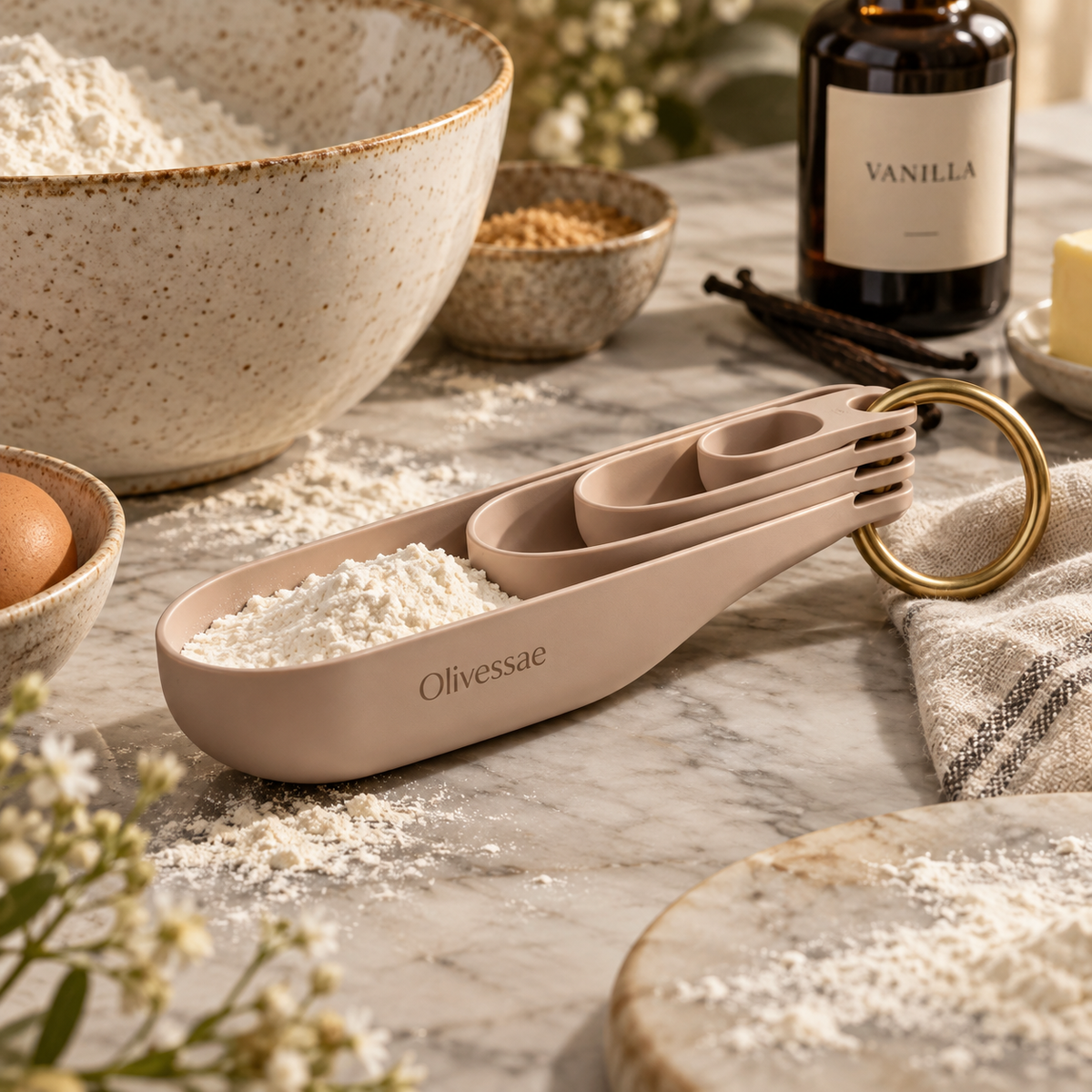 Olivessae™ Ivory Nest Measuring Spoons