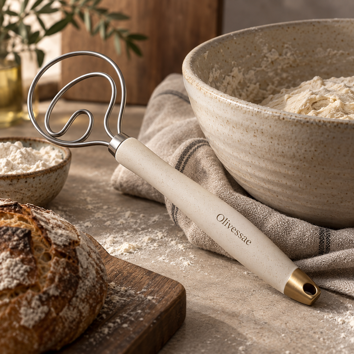 Olivessae™ Loft Danish Dough Whisk