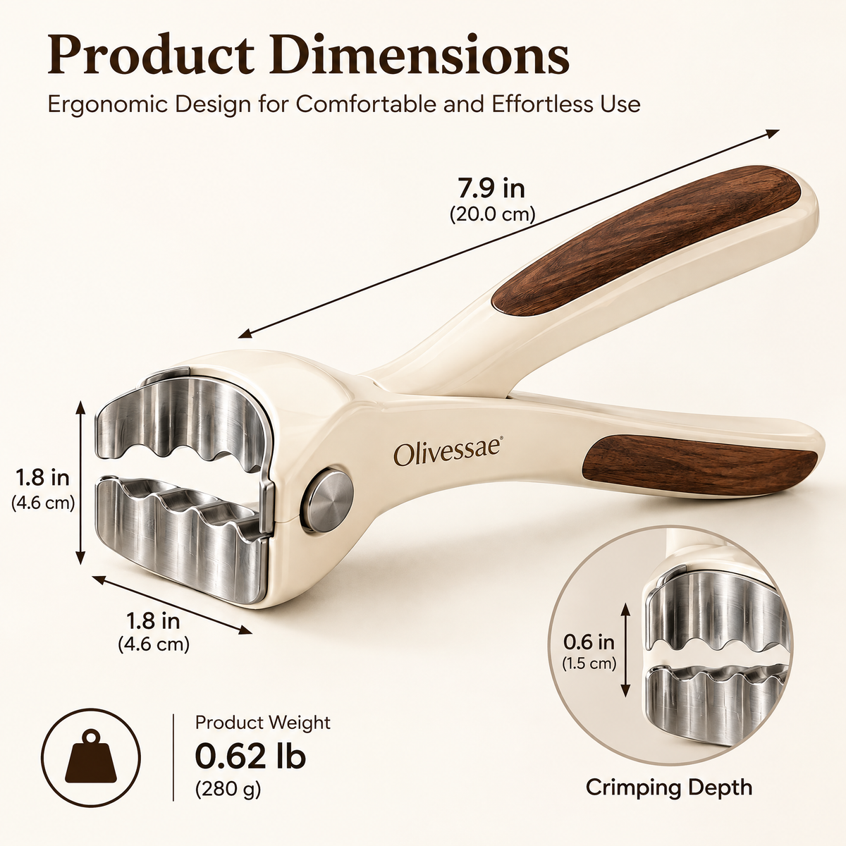 Olivessae™ Petalpress Pie Crimper