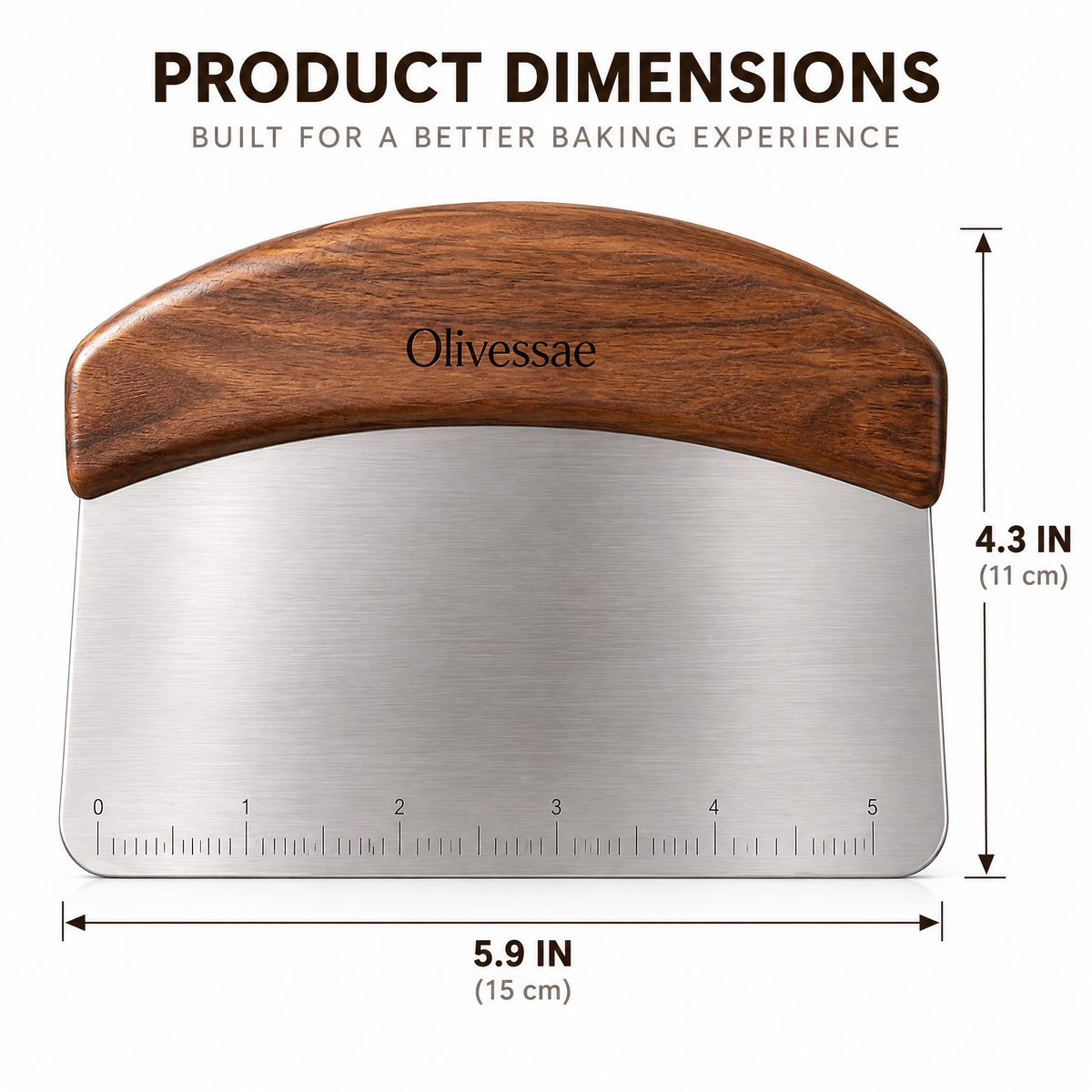 Olivessae™ Hearth Bench Scraper