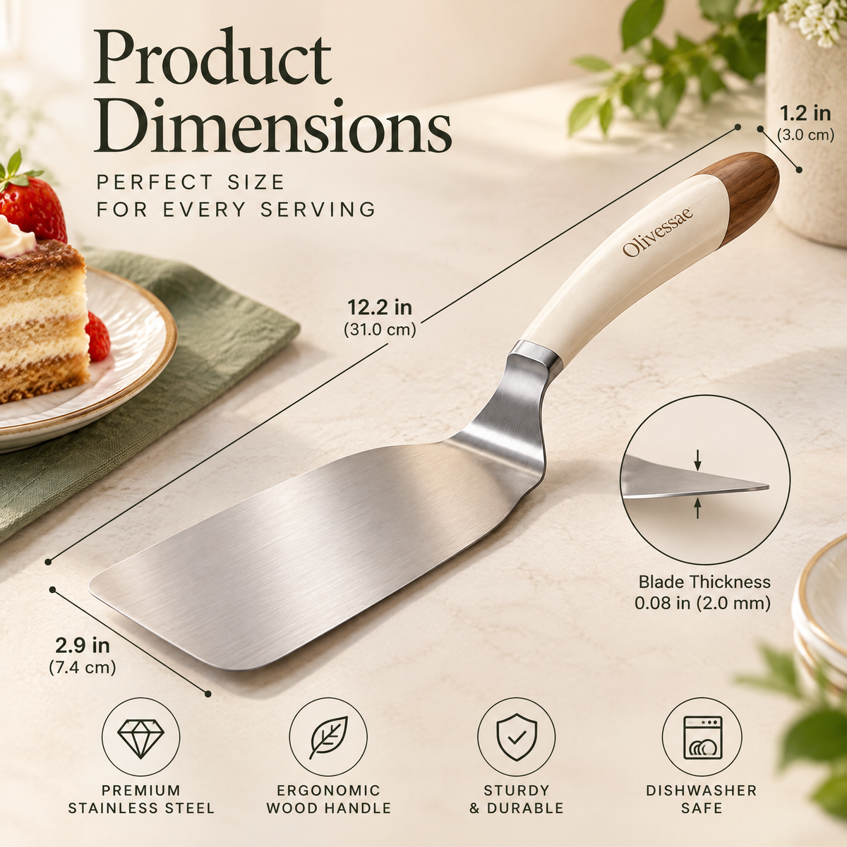 Olivessae™ Liftwell Pastry Lifter